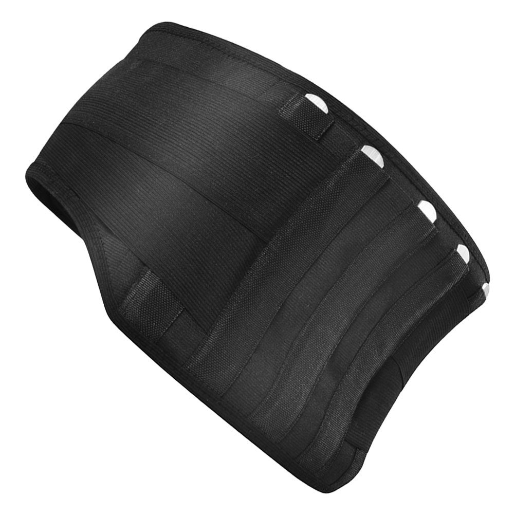 Leather Workout Belt - เข็มขัดพยุงหลังส่วนล่าง ช่วยบรรเทาอาการปวด ปรับระดับได้ พร้อมเหล็กดาม 4 ชิ้น