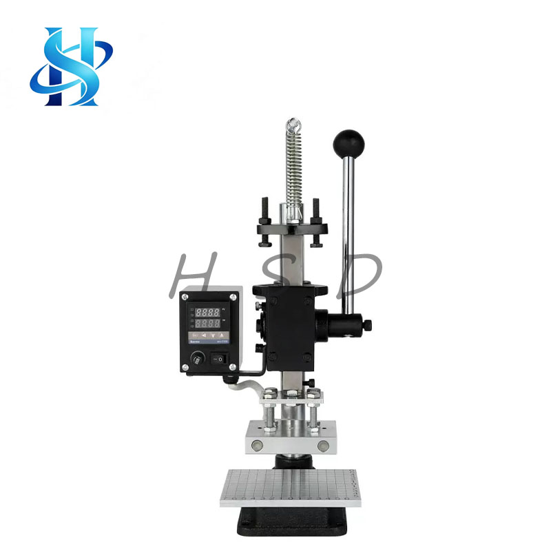 Leatherwork Press - เครื่องปั๊มความร้อนแบบแมนนวล พร้อมเทอร์โมสตัทดิจิตอล สำหรับงานตกแต่งหนังและงานประดิษฐ์