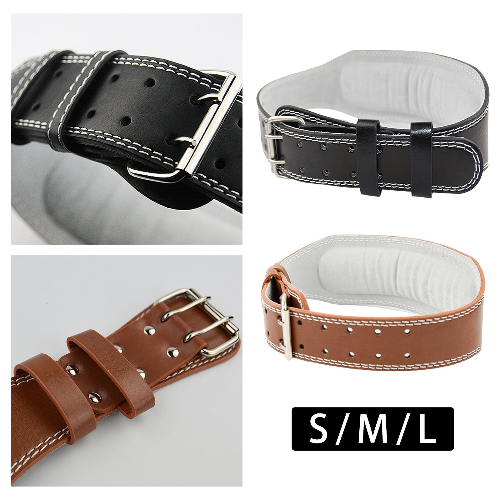 เข็มขัดยกน้ำหนักหนังแท้ กว้าง  - Leather Workout Belt บทวิจารณ์และราคา