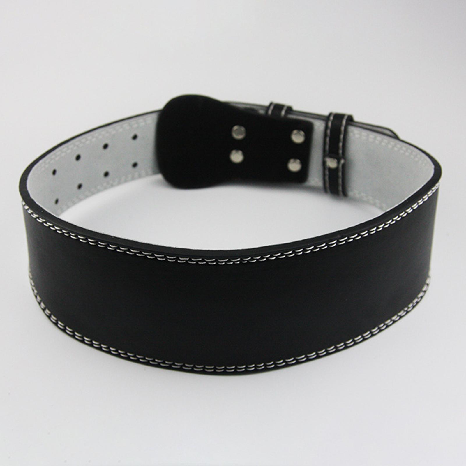 เข็มขัดยกน้ำหนักหนังแท้ กว้าง  - Leather Workout Belt บทวิจารณ์และราคา