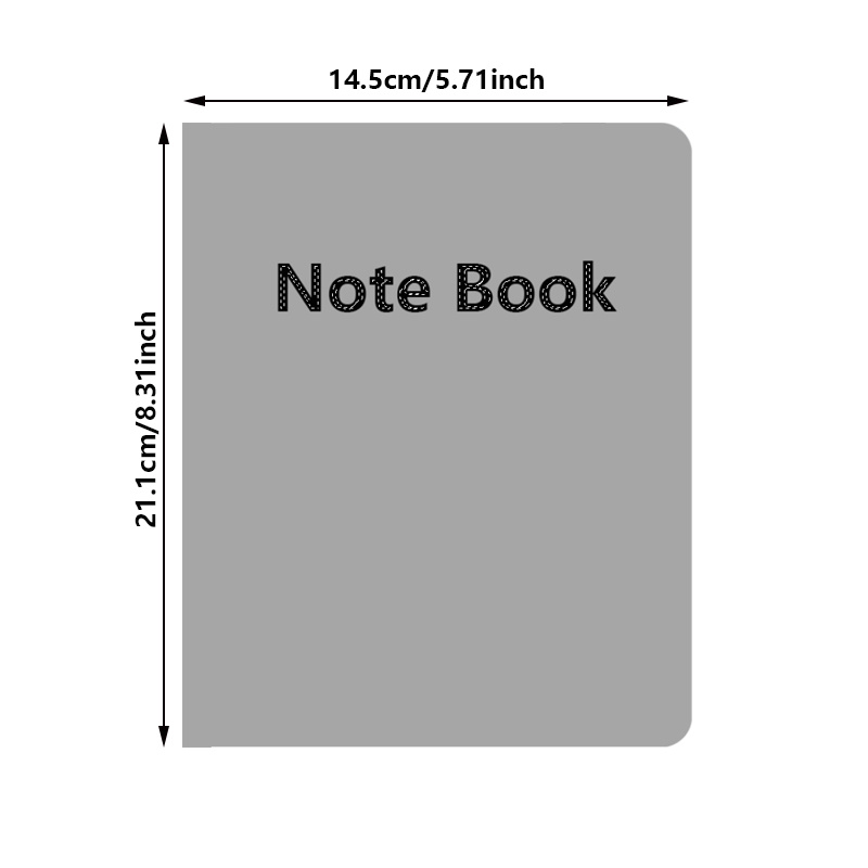 สมุดโน้ตหนังเทียมปรับแต่งได้ พ - Leather Work Notebook บทวิจารณ์และราคา
