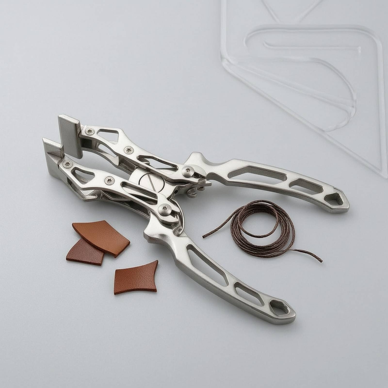 คีมหนีบงานหนัง แรงหนีบสูง คีมห - Leatherwork Press บทวิจารณ์และราคา