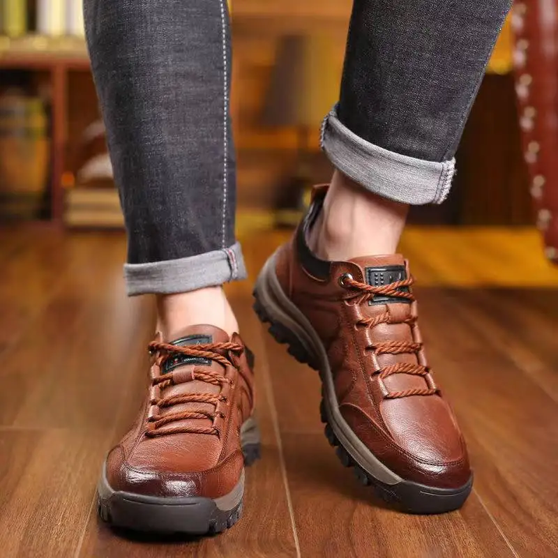 รองเท้าผ้าใบผู้ชายแฟชั่นสตรีทเ - Leatherwork Clamp บทวิจารณ์และราคา