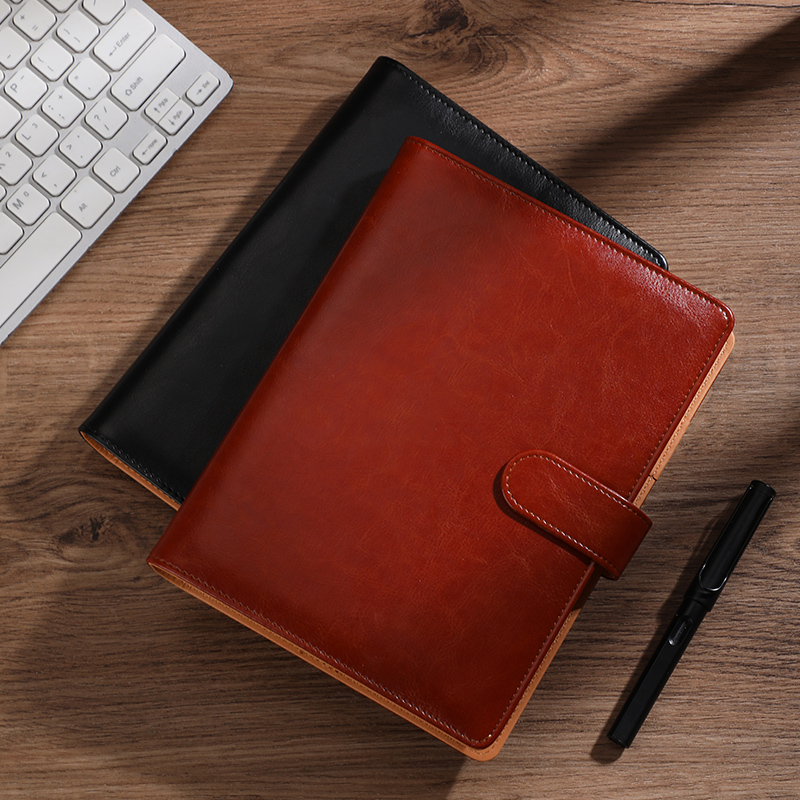 สมุดโน้ตปกหนังสำหรับธุรกิจ, สม - Leather Work Notebook บทวิจารณ์และราคา