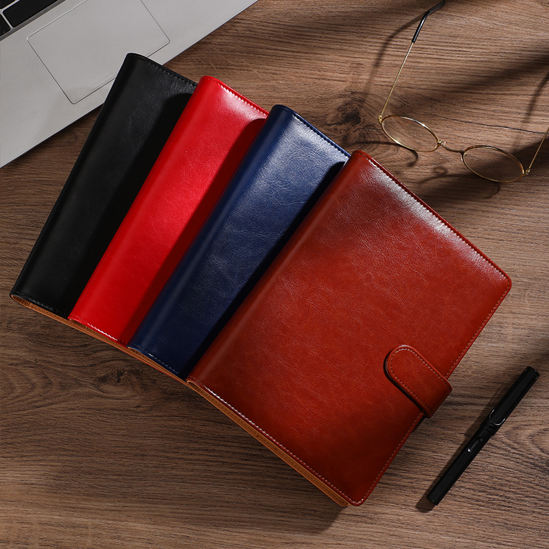 สมุดโน้ตปกหนังสำหรับธุรกิจ, สม - Leather Work Notebook บทวิจารณ์และราคา