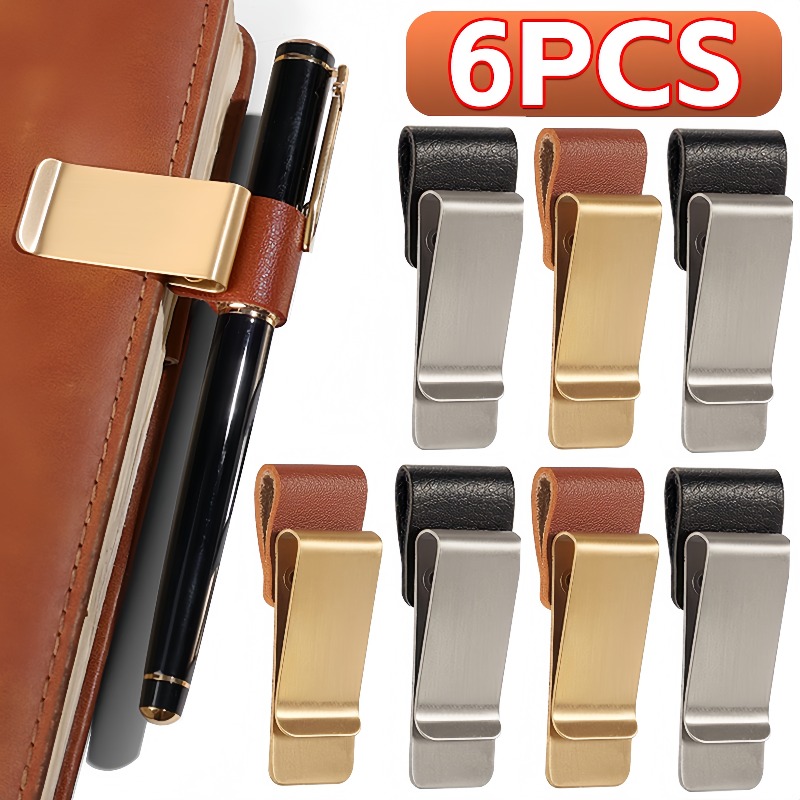 6-1PCS สแตนเลสสตีลหนังผู้ถือปา - Leatherwork Clamp บทวิจารณ์และราคา