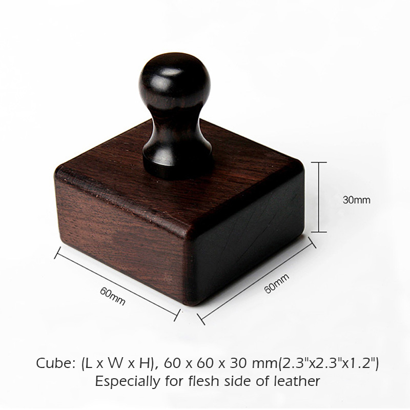 WUTA ความหนาแน่นสูง Ebony สีดํ - Leatherwork Clamp บทวิจารณ์และราคา