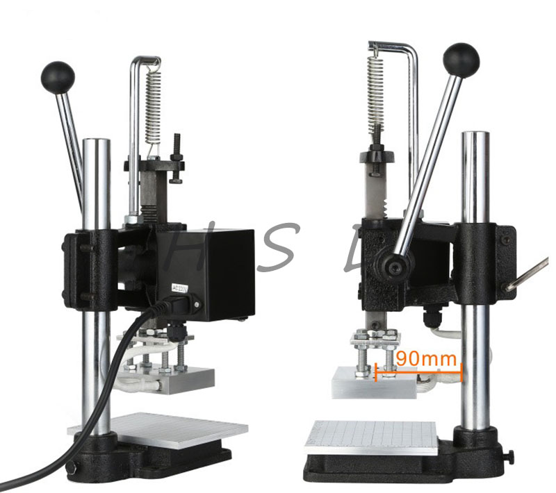 เครื่องปั๊มความร้อนแบบแมนนวล พ - Leatherwork Press บทวิจารณ์และราคา